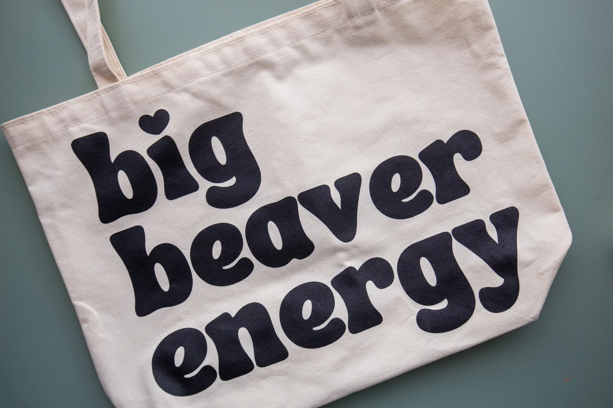 Big Beaver Energy Tote — Magpie Fibers